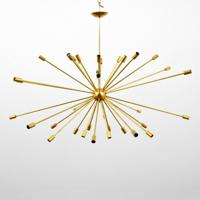 Large Sputnik Chandelier, Manner of Gino Sarfatti - Sold for $4,375 on 03-03-2018 (Lot 62).jpg